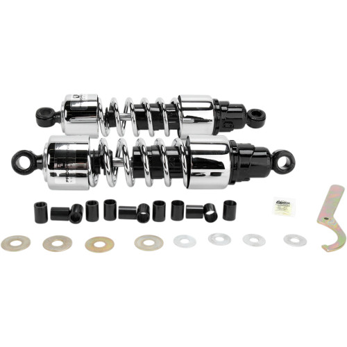 Progressive Suspension Shocks - 412 Cruiser Series - Chrome - 13" - Standard/Heavy Duty 412-4213C Progressive Suspension Shocks - 412 Cruiser Series - Chrome - 13" - Standard/Heavy Duty 412-4213C