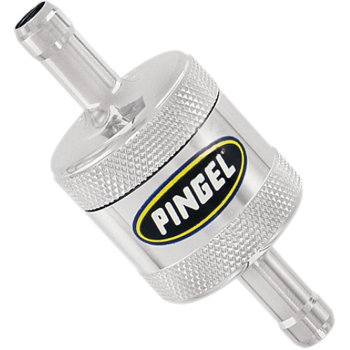 Pingel Fuel Filter - Short - Chrome - 5/16" Ss1C