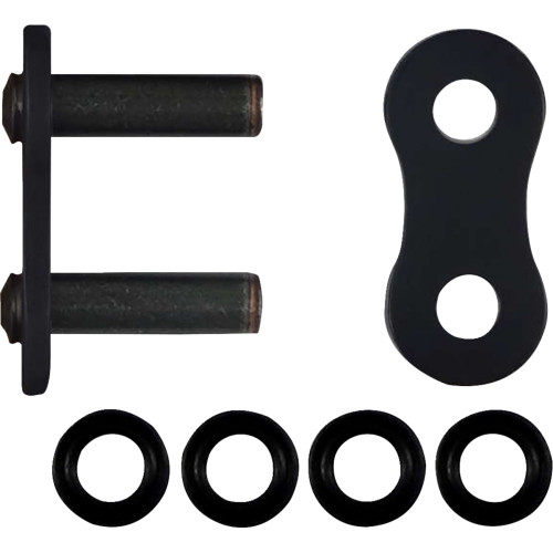 525 Max O - Connecting Link - Rivet - Black 525Maxo-Rl-B