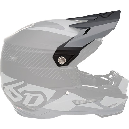 6D Helmets 72-6104 Visor Atr2 Fusion Bk