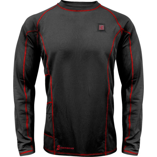 7V Heated Base Layer Shirt - L Ger-Bls-7V-M-Blk-L 7V Heated Base Layer Shirt - L Ger-Bls-7V-M-Blk-L