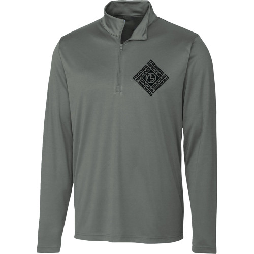Moose Offroad Spin Sync Quarter Zip Pullover - Gray - Large 3050-6971 Moose Offroad Spin Sync Quarter Zip Pullover - Gray - Large 3050-6971