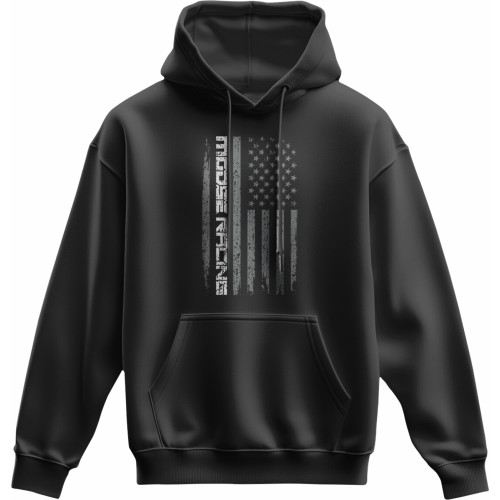 Moose Offroad Youth Stars And Stripes Forever Hoodie - Black - Medium 3052-0703
