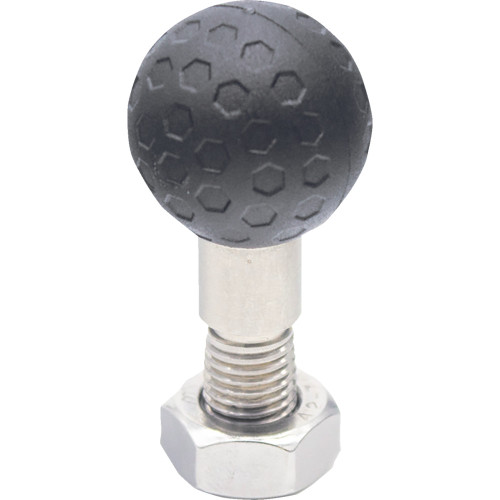 Ridepower Phone Mounting Ball Adapter - Stainless Steel Rpperchballm10