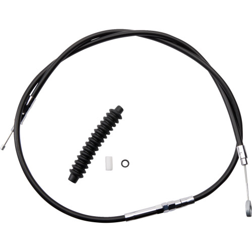 Drag Specialties High-Efficiency Black Vinyl Clutch Cable - 59-3/4" Drag Specialties High-Efficiency Black Vinyl Clutch Cable - 59-3/4"