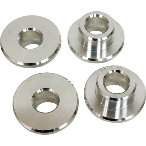 Pro-One Perf.Mfg. Solid Riser Bushing Kit - Raw Aluminum 103060Raw