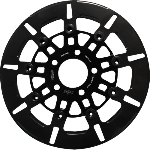 Sbs 7145C-B Brake Rotor Sbs Dbk 9 Spoke 7145C-B Blk Rr