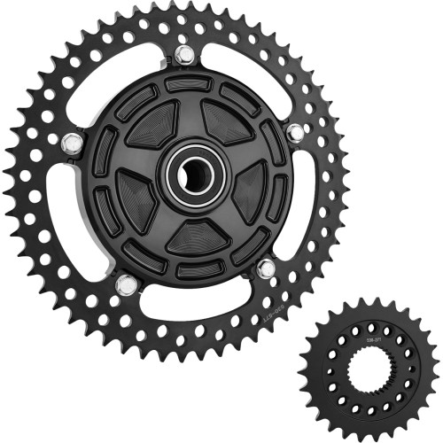 Arlen Ness 300-203 Chain Drive Kit Jagged 57 Tooth Black