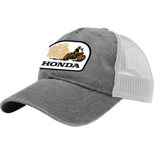 Honda Apparel Honda Trucker Hat - Gray/White Lem25-H47