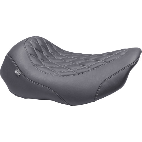 Mustang Wide Tripper Seat - Solo - Gun Metal Stitching - Flt/Flh '23-'25 88503Gm Mustang Wide Tripper Seat - Solo - Gun Metal Stitching - Flt/Flh '23-'25 88503Gm