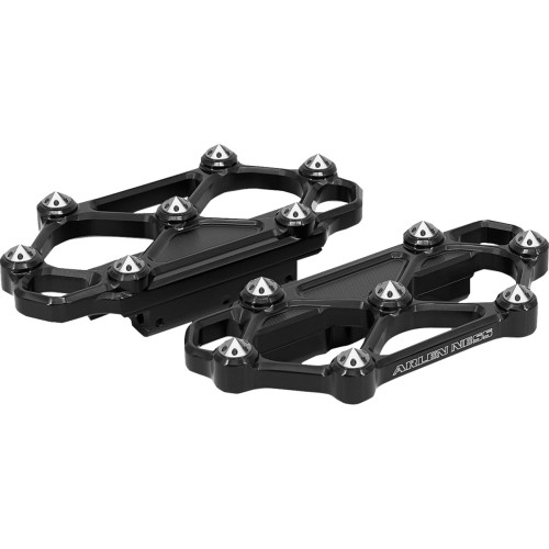 Arlen Ness Diamond Floorboards - Passenger - Black 410-058 Arlen Ness Diamond Floorboards - Passenger - Black 410-058
