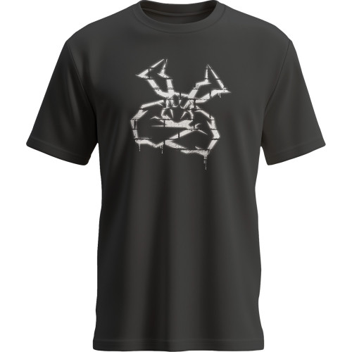 Moose Offroad Youth Agroid Grafitti T-Shirt - Black - Small 3032-3821