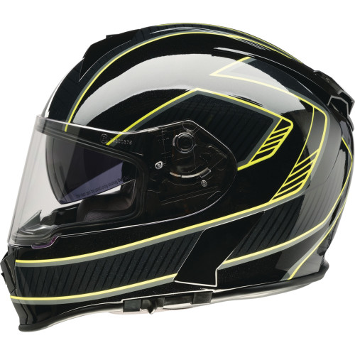 Z1R Warrant Helmet - Amplify - Black/Hi-Viz - Medium Z1R Warrant Helmet - Amplify - Black/Hi-Viz - Medium