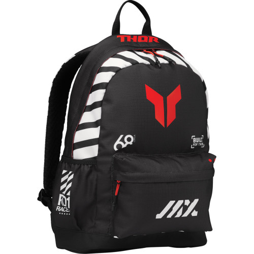 Thor Varsity Backpack - Black/Coral