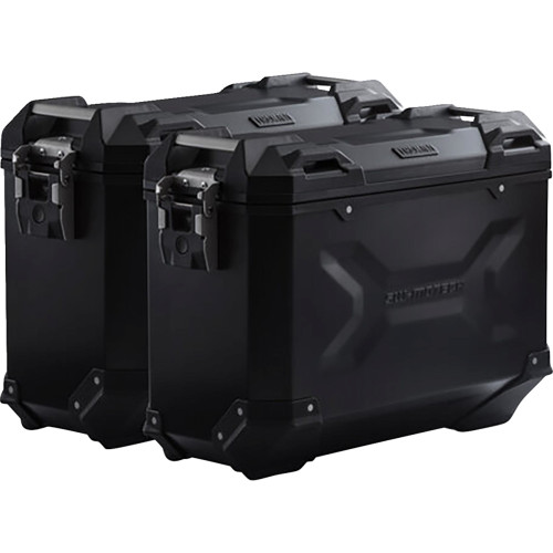 Sw-Motech Trax Adv Aluminum Case System - Black - Triumph Tiger 1200/Tiger Explorer 1200 '12-'21 Kft.11.483.70001/B Sw-Motech Trax Adv Aluminum Case System - Black - Triumph Tiger 1200/Tiger Explorer 1200 '12-'21 Kft.11.483.70001/B