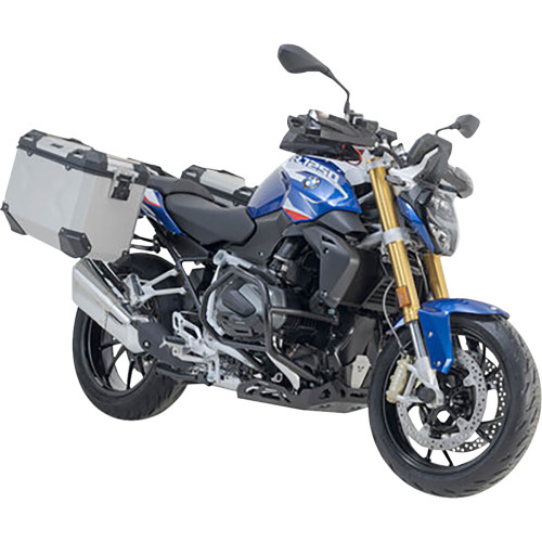 Sw-Motech Trax Adv Aluminum Case System - Silver - Bmw R 1200/1250 R '14-'24 Kft.07.573.70100/S Sw-Motech Trax Adv Aluminum Case System - Silver - Bmw R 1200/1250 R '14-'24 Kft.07.573.70100/S