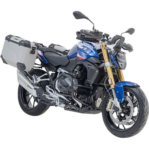 Sw-Motech Trax Adv Aluminum Case System - Silver - Bmw R 1200/1250 R '14-'24 Kft.07.573.70000/S Sw-Motech Trax Adv Aluminum Case System - Silver - Bmw R 1200/1250 R '14-'24 Kft.07.573.70000/S