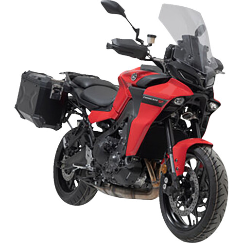 Sw-Motech Trax Adv Aluminum Case System - Black - Yamaha Tracer 9 Gt '21-'24 Kft.06.921.70000/B Sw-Motech Trax Adv Aluminum Case System - Black - Yamaha Tracer 9 Gt '21-'24 Kft.06.921.70000/B