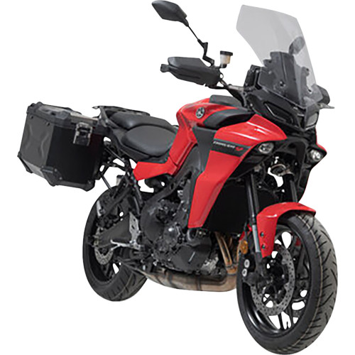 Sw-Motech Trax Adv Aluminum Case System - Black - Yamaha Tracer 9 Gt '21-'24 Kft.06.921.70100/B Sw-Motech Trax Adv Aluminum Case System - Black - Yamaha Tracer 9 Gt '21-'24 Kft.06.921.70100/B