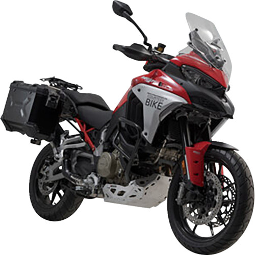 Sw-Motech Trax Adv Aluminum Case System - Black - Ducati Multistrada V4 '21-'24 Kft.22.822.70200/B Sw-Motech Trax Adv Aluminum Case System - Black - Ducati Multistrada V4 '21-'24 Kft.22.822.70200/B