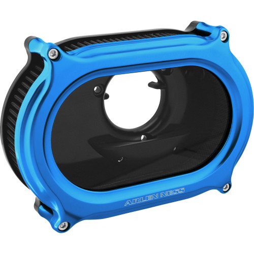Arlen Ness Stage 2 Method Air Cleaner Kit - Blue 600-255 Arlen Ness Stage 2 Method Air Cleaner Kit - Blue 600-255