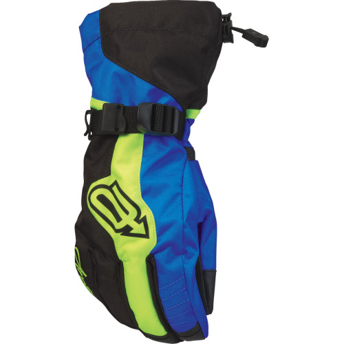 Arctiva Women'S Pivot 8 Gloves - Blue/Hi-Vis - Xs Arctiva Women'S Pivot 8 Gloves - Blue/Hi-Vis - Xs