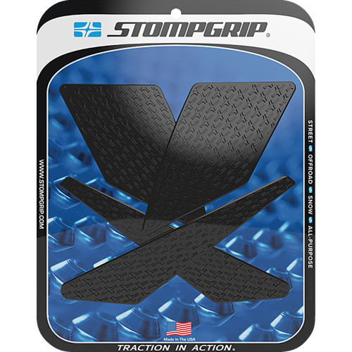 Stompgrip Traction Pad Tank Grips - Icon - Black - Klx 300/Sm 55-14-0089-1B Stompgrip Traction Pad Tank Grips - Icon - Black - Klx 300/Sm 55-14-0089-1B