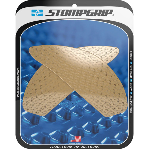 Stompgrip Traction Pad Tank Grips - Icon - Clear - Gsx 250R 55-14-0152C Stompgrip Traction Pad Tank Grips - Icon - Clear - Gsx 250R 55-14-0152C