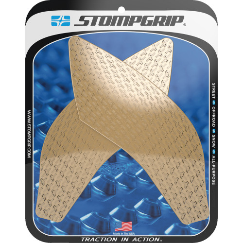 Stompgrip Traction Pad Tank Grips - Icon - Clear - Honda 55-14-0161C