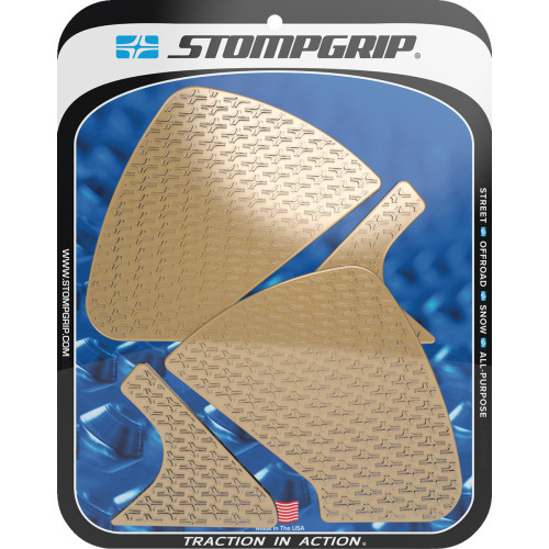 Stompgrip Traction Pad Tank Grips - Icon - Clear - Monster Plus/1200 Sp 55-14-0184C Stompgrip Traction Pad Tank Grips - Icon - Clear - Monster Plus/1200 Sp 55-14-0184C