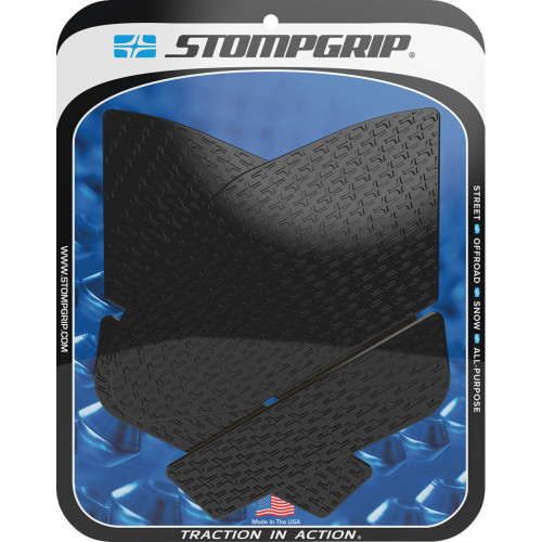 Stompgrip Traction Pad Tank Grips - Icon - Black - Gsx-R 1000 55-14-0143B Stompgrip Traction Pad Tank Grips - Icon - Black - Gsx-R 1000 55-14-0143B