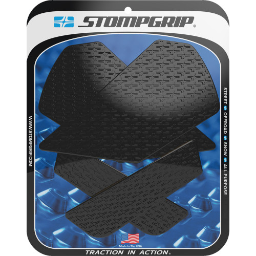Stompgrip Traction Pad Tank Grips - Icon - Black - F 900 Xr 55-14-0175B Stompgrip Traction Pad Tank Grips - Icon - Black - F 900 Xr 55-14-0175B