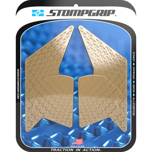 Stompgrip Traction Pad Tank Grips - Icon - Clear - Tenere 700 55-14-0196C Stompgrip Traction Pad Tank Grips - Icon - Clear - Tenere 700 55-14-0196C