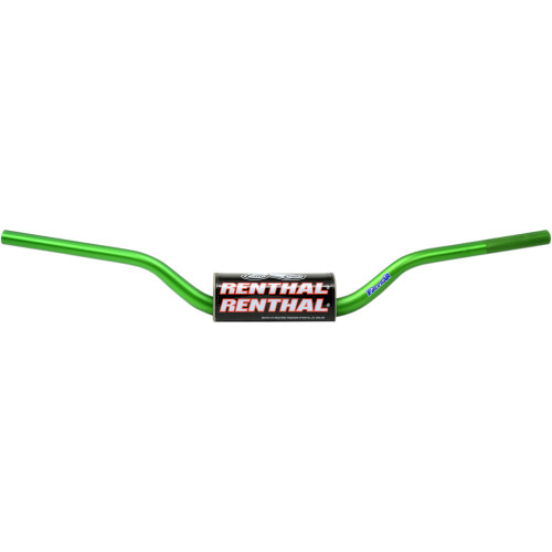Renthal Handlebar - Fatbar - 604 - Rc/Crf/Kx/Kxf - Green 604-01-Gn Renthal Handlebar - Fatbar - 604 - Rc/Crf/Kx/Kxf - Green 604-01-Gn