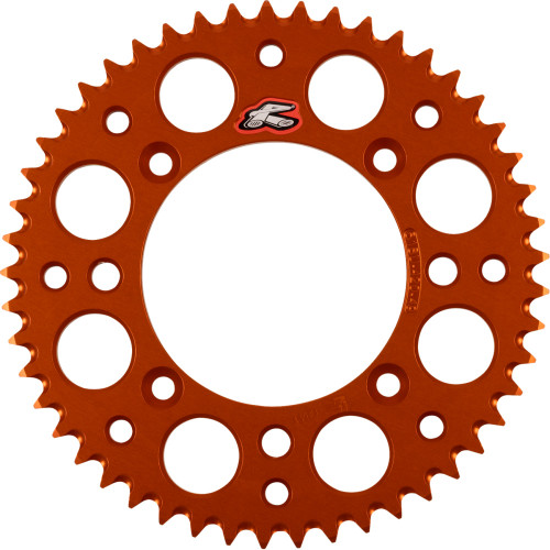 Renthal Rear Sprocket - Aluminum - 49 Tooth - Orange - Ktm 518U-420-49Gpor Renthal Rear Sprocket - Aluminum - 49 Tooth - Orange - Ktm 518U-420-49Gpor