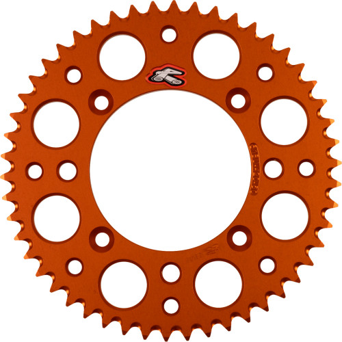 Renthal Rear Sprocket - Aluminum - 50 Tooth - Orange - Ktm 518U-420-50Gpor Renthal Rear Sprocket - Aluminum - 50 Tooth - Orange - Ktm 518U-420-50Gpor
