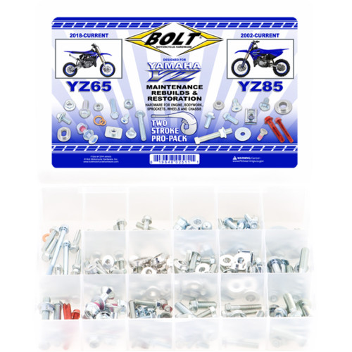 Bolt Hardware - Pro Pack - Yamaha Yz 65/85 Yzpp-Minis Bolt Hardware - Pro Pack - Yamaha Yz 65/85 Yzpp-Minis