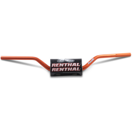 Renthal Handlebar - Fatbar - 671 - Rc Mini/85Cc - Orange 671-01-Or Renthal Handlebar - Fatbar - 671 - Rc Mini/85Cc - Orange 671-01-Or