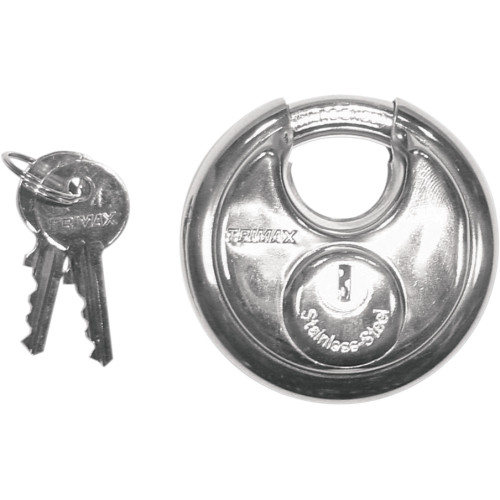 Trimax Stainless Steel Round Padlock - Keyed Trp170