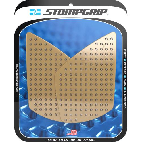Stompgrip Traction Pad Tank Grips - Volcano - Clear - Street Triple 765 55-10-0199C Stompgrip Traction Pad Tank Grips - Volcano - Clear - Street Triple 765 55-10-0199C