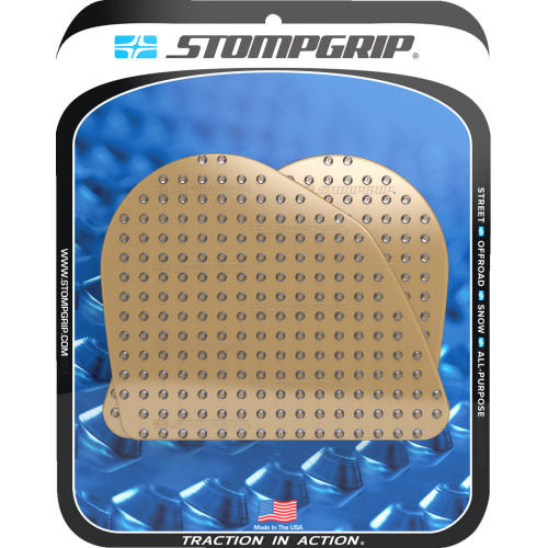Stompgrip Traction Pad Tank Grips - Volcano - Clear - Desertx 55-10-0198C