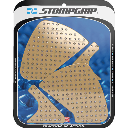 Stompgrip Traction Pad Tank Grips - Icon - Clear - Monster Plus/1200 Sp 55-10-0184C Stompgrip Traction Pad Tank Grips - Icon - Clear - Monster Plus/1200 Sp 55-10-0184C