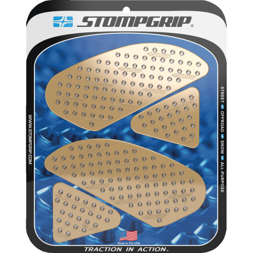 Stompgrip Traction Pad Tank Grips - Volcano - Clear - Cbr300R 55-10-0100C