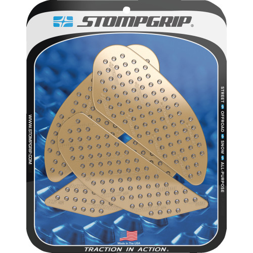 Stompgrip Traction Pad Tank Grips - Volcano - Clear - Ninja H2 Sx/Se 55-10-0150C Stompgrip Traction Pad Tank Grips - Volcano - Clear - Ninja H2 Sx/Se 55-10-0150C