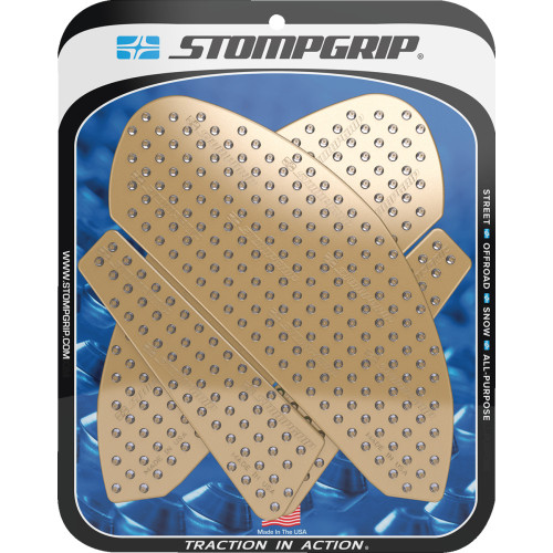Stompgrip Traction Pad Tank Grips - Volcano - Clear - Yzf-R7 55-10-0182C Stompgrip Traction Pad Tank Grips - Volcano - Clear - Yzf-R7 55-10-0182C