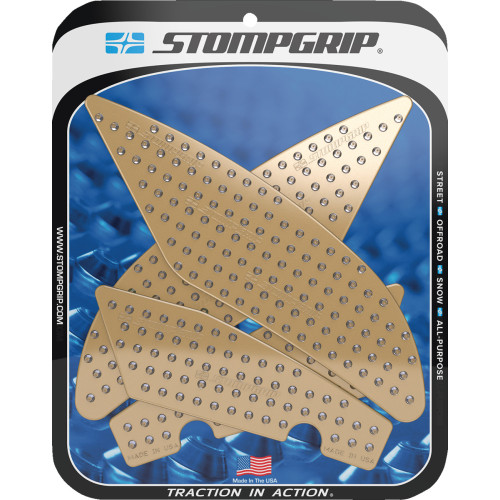 Stompgrip K Grips - Volcano - Volcano - Clear - Yzf-R6 55-10-0145C Stompgrip K Grips - Volcano - Volcano - Clear - Yzf-R6 55-10-0145C