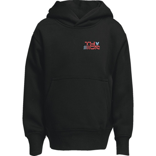Thor Youth Vantage Pullover Hoodie - Black - Xl
