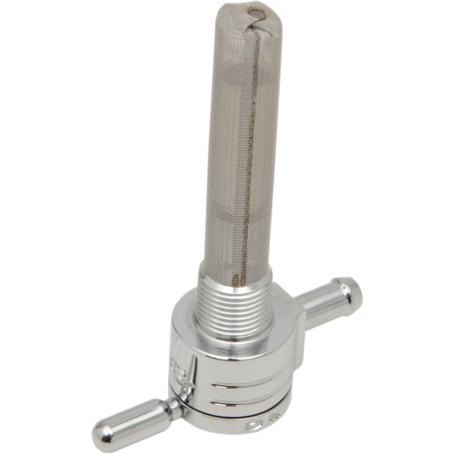 Golan Products "Click-Slick" Fuel Petcock - Straight - Chrome - 3/8" Npt 75-516S-Cs Golan Products "Click-Slick" Fuel Petcock - Straight - Chrome - 3/8" Npt 75-516S-Cs