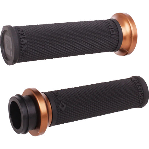 Odi Ruffian Lock-On Street Grips - Indian Tbw - Black/Bronze V30Itwb-Z Odi Ruffian Lock-On Street Grips - Indian Tbw - Black/Bronze V30Itwb-Z