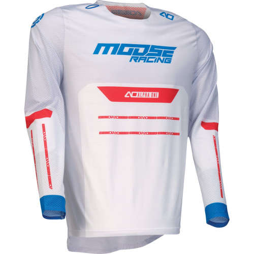 Moose Offroad Alpha One Jersey - Red/White/Blue - Xl 2910-8328 Moose Offroad Alpha One Jersey - Red/White/Blue - Xl 2910-8328